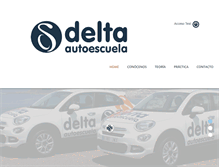 Tablet Screenshot of deltautoescuela.com